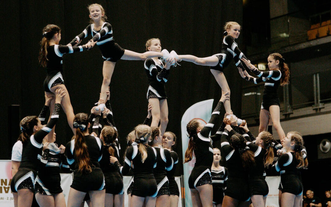 Cheer-Feiertag in der Olympiaworld