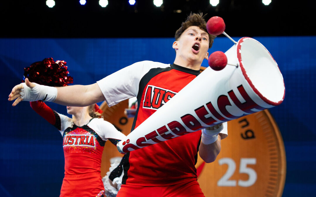 Noch höher, noch lauter: Cheersport Austria will spektakuläre Saison toppen